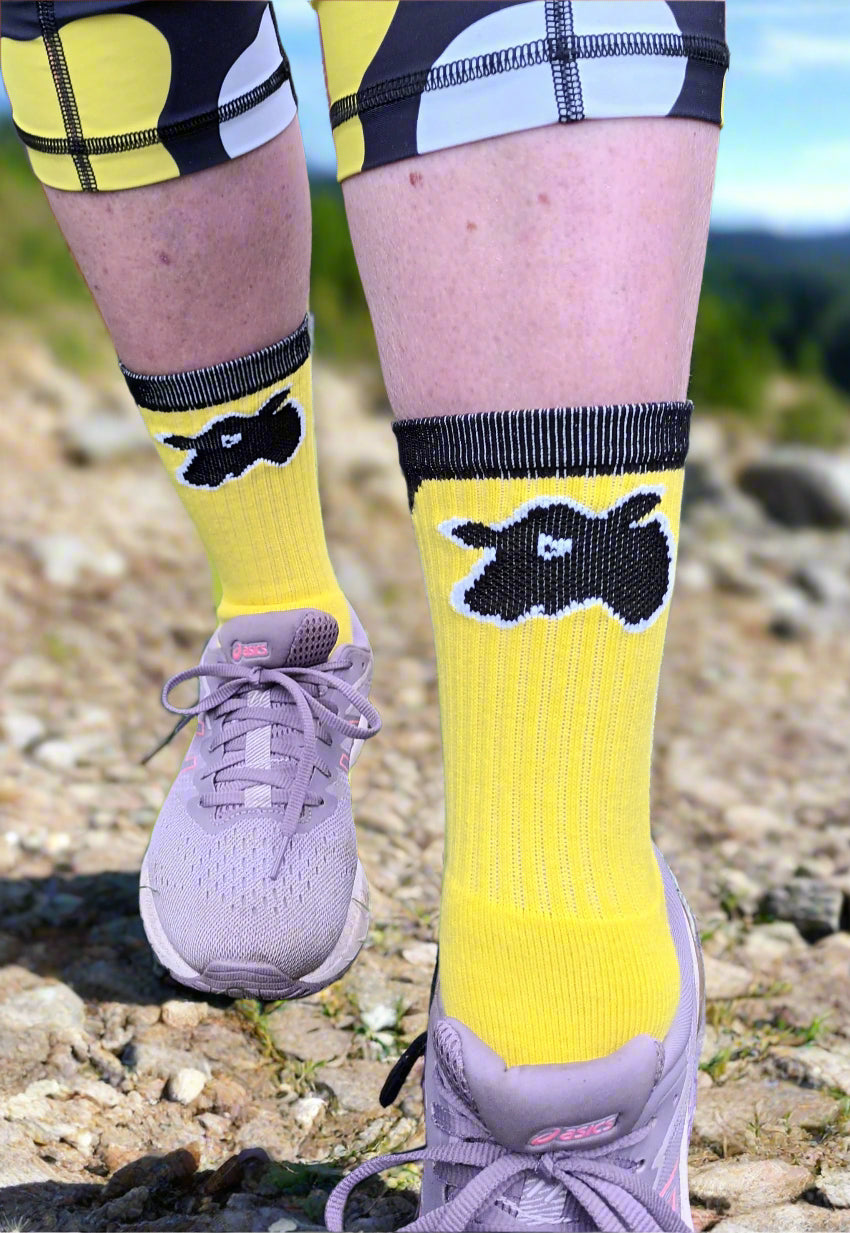 Moov-faster Cow Socks