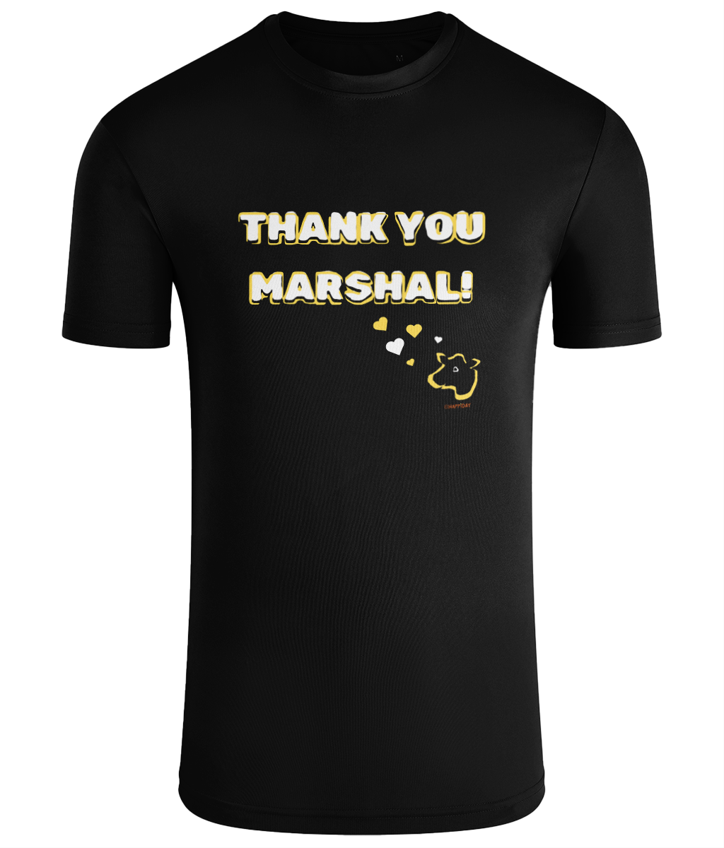 Thank You Marshal! Regular fit TriDri shirt