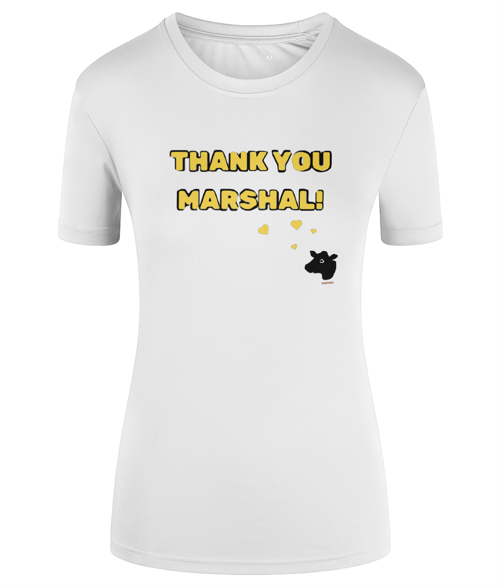 Thank You Marshal! Women's/Slim-fit TriDri shirt