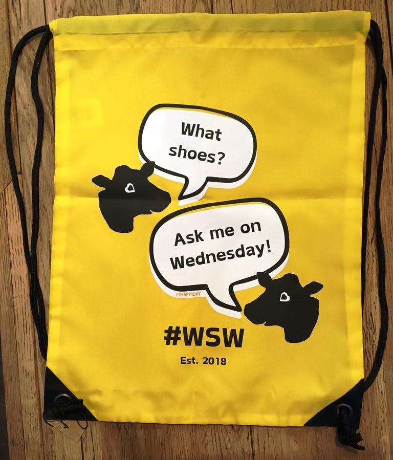WSW Drawstring Shoebag
